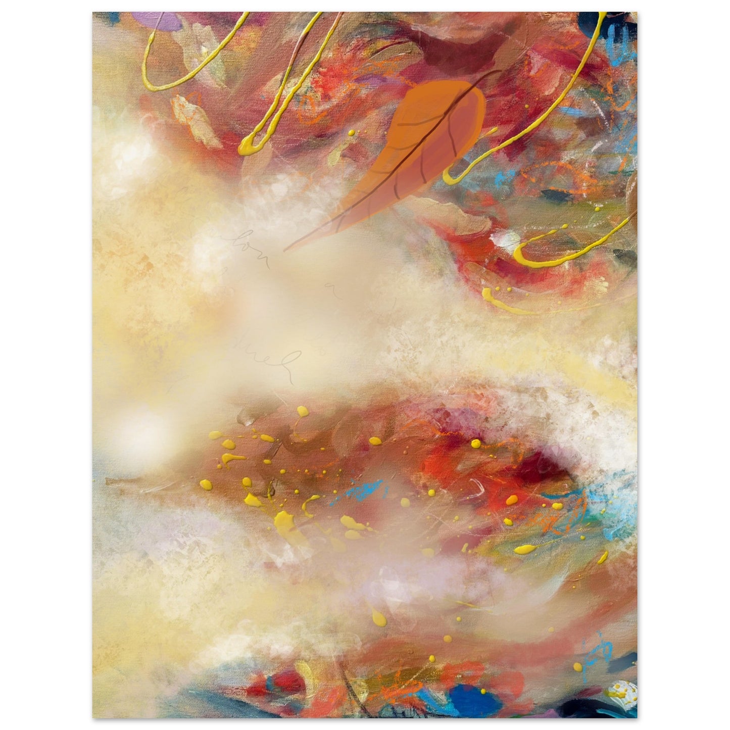 Autumn Song - Art Print, Museum - Quality Matte Paper Poster - Beata Bosze Art