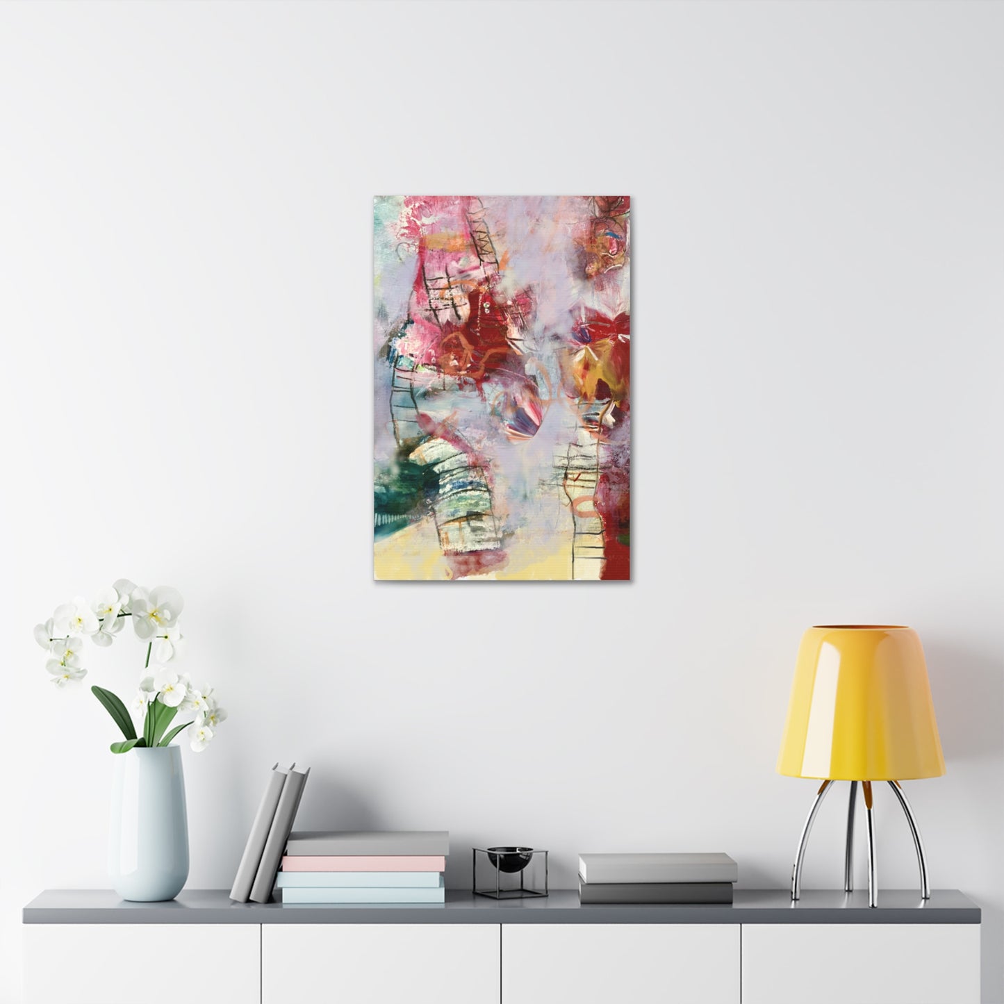 Ladder to Heaven on Canvas Stretched, 1.5'' - Beata Bosze Art