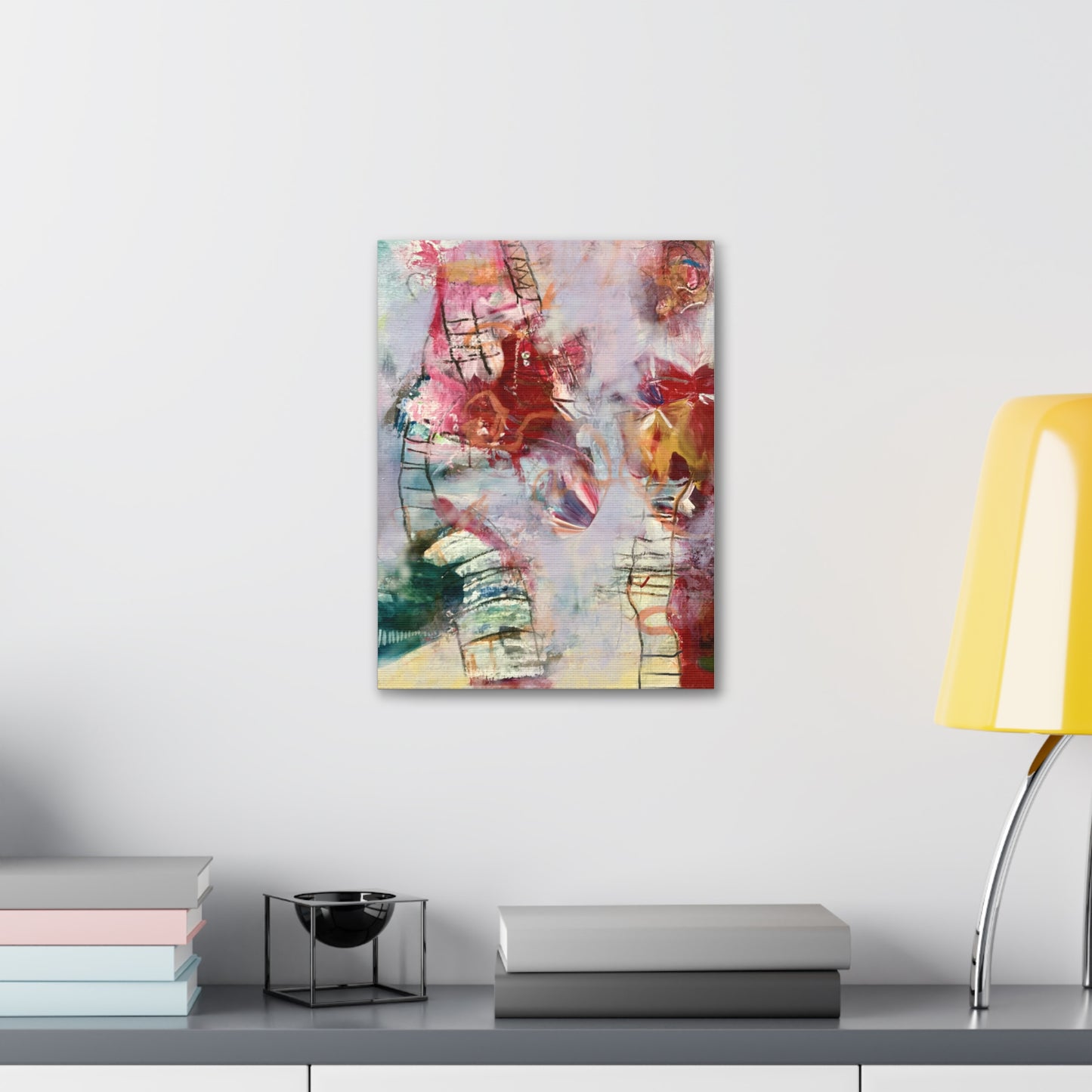 Ladder to Heaven on Canvas Stretched, 1.5'' - Beata Bosze Art
