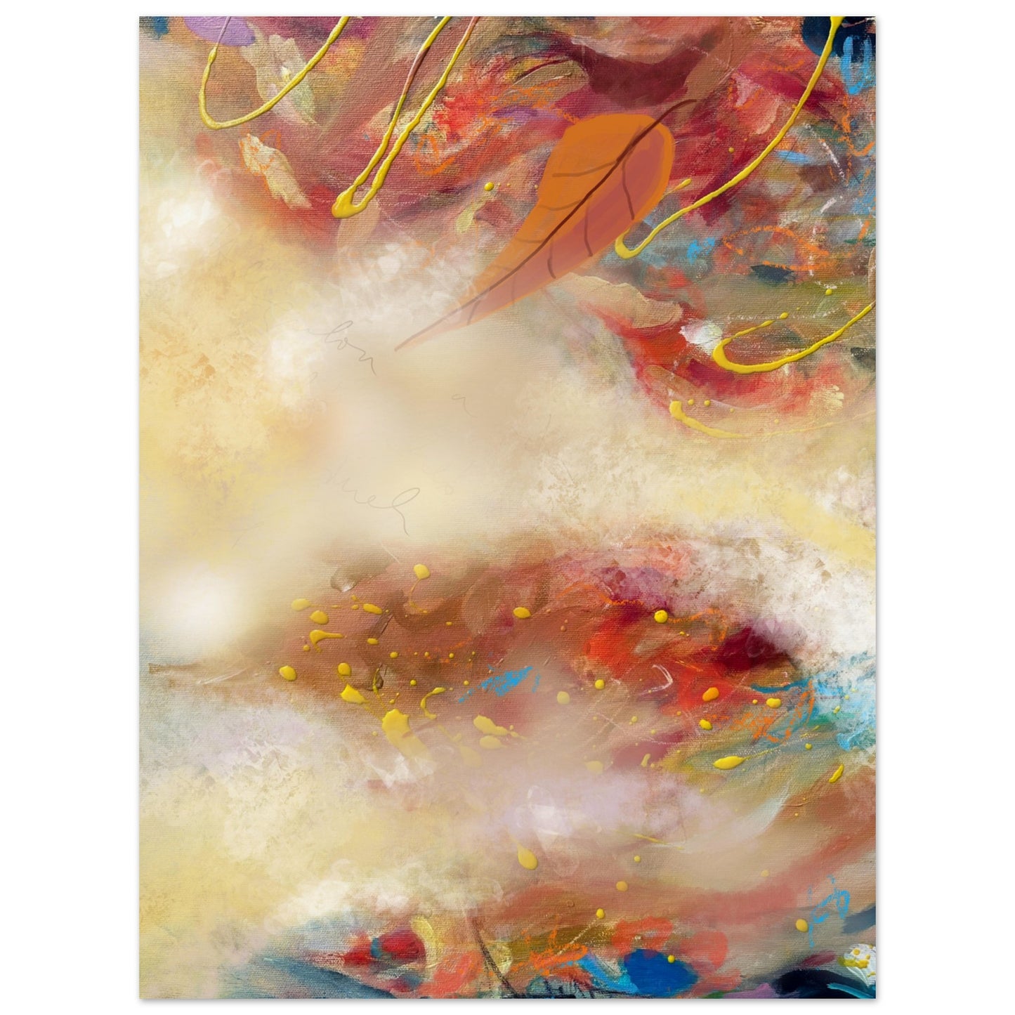 Autumn Song - Art Print, Museum - Quality Matte Paper Poster - Beata Bosze Art