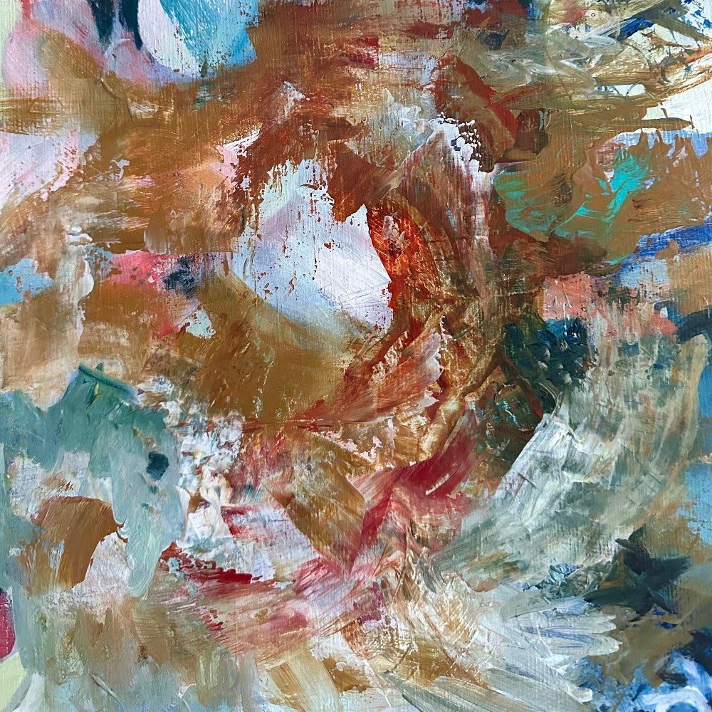 The Golden Maelstrom - Beata Bosze Art