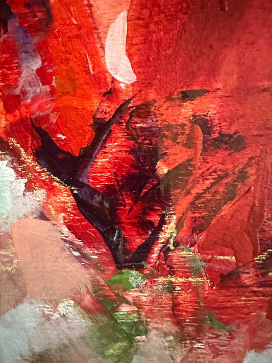 Poppies Embrace in Eden - Beata Bosze Art