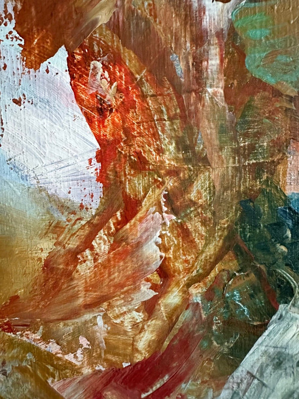 The Golden Maelstrom - Beata Bosze Art