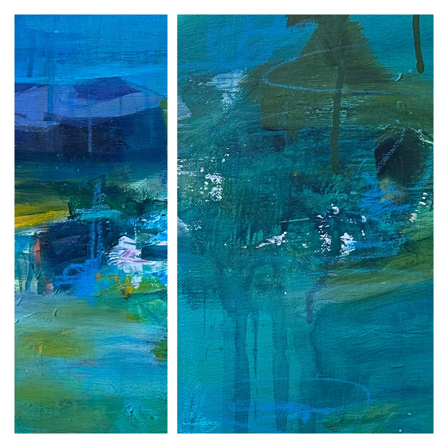 Turquoise Oasis: A Much Needed Escape - Beata Bosze Art