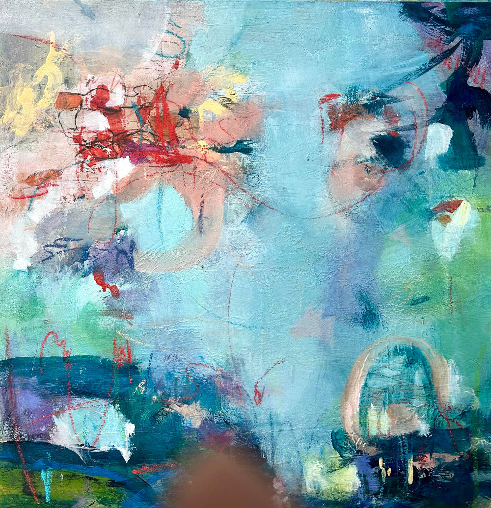 Contemporary abstract artwork by Beata Bosze about dreams