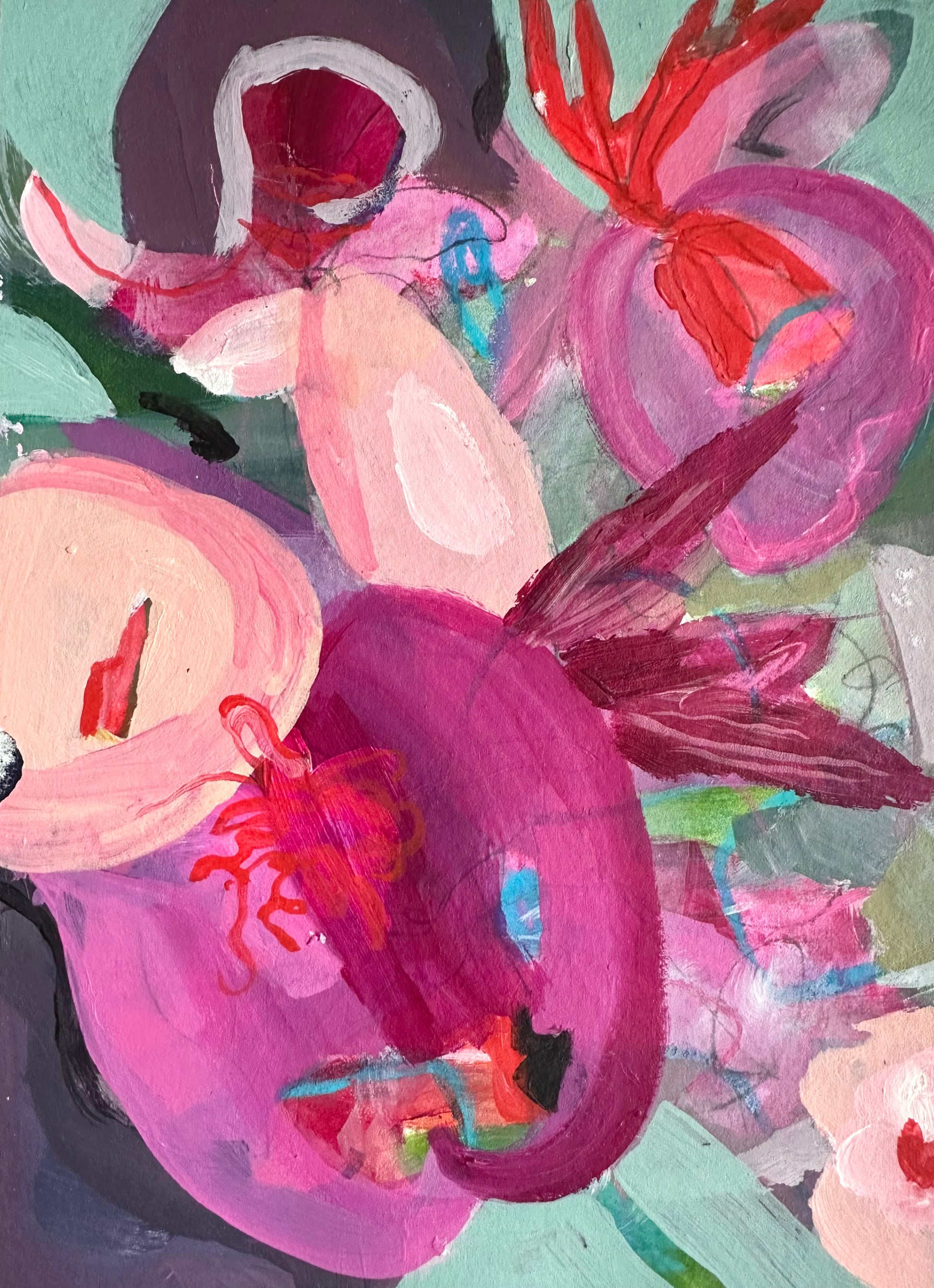 She Loves Wildly - Beata Bosze Art