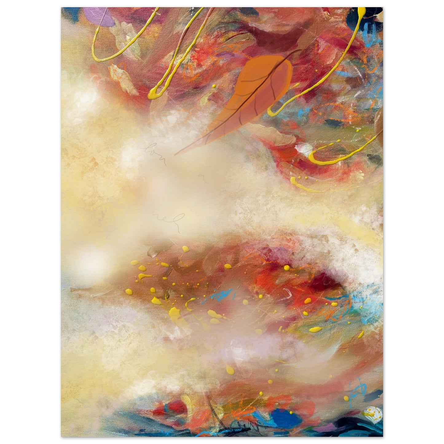 Autumn Song - Art Print, Museum - Quality Matte Paper Poster - Beata Bosze Art