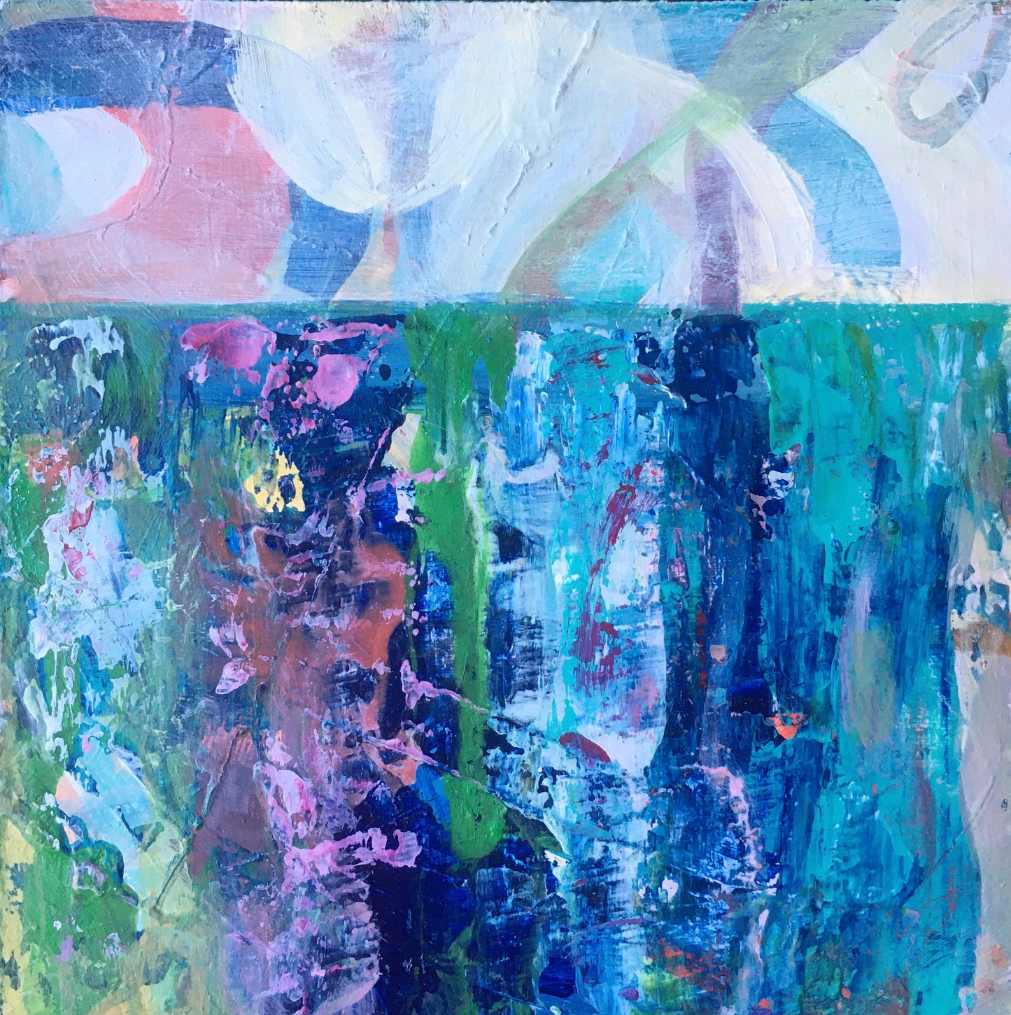 Blue or Nothing - Beata Bosze Art