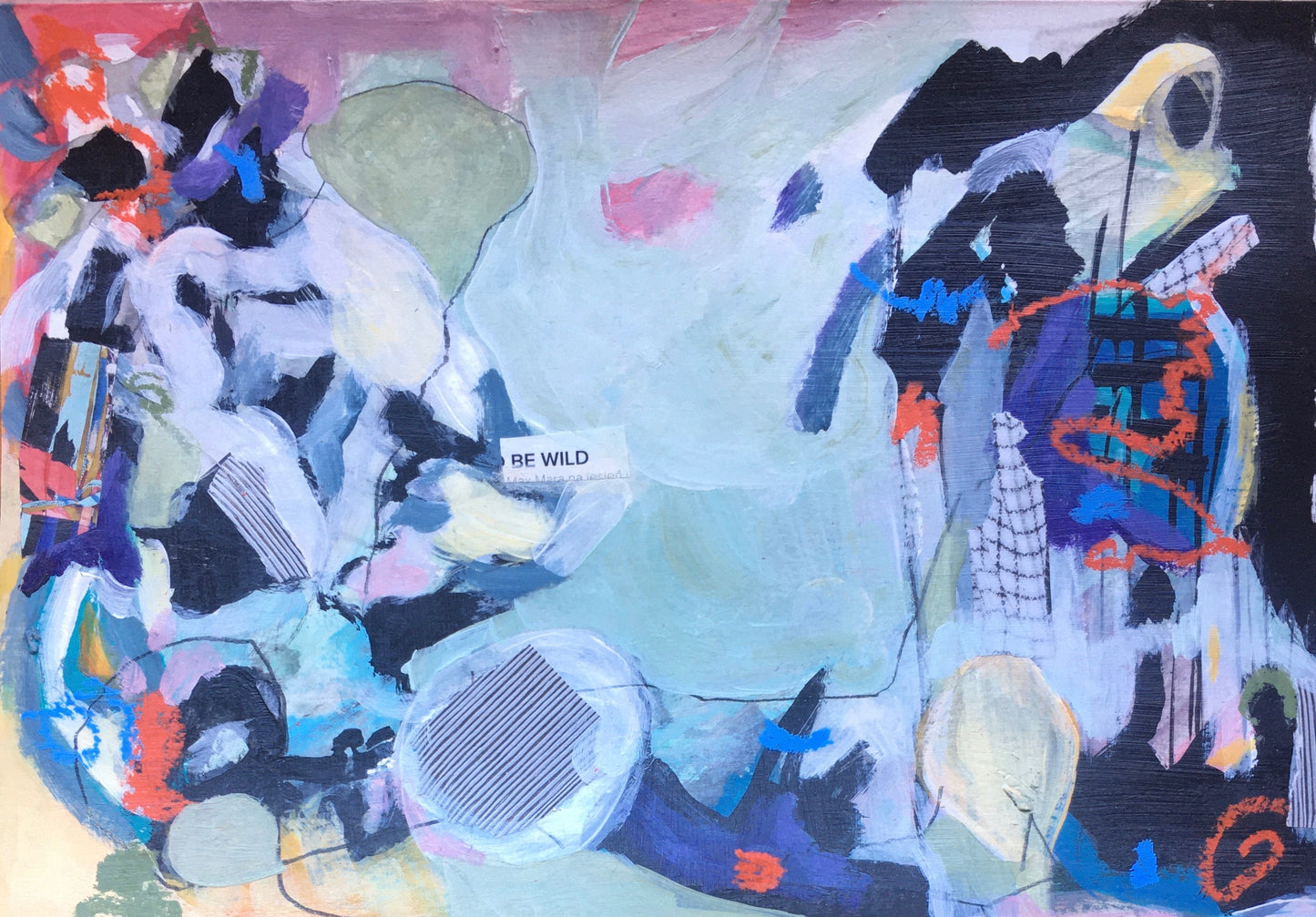 Be wild and laugh! - Beata Bosze Art