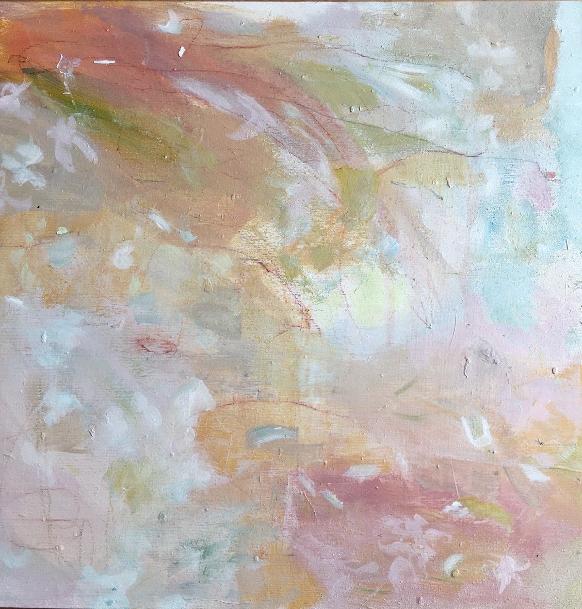 Jasmin in the Air—Abstract Painting by Beata Bosze Art