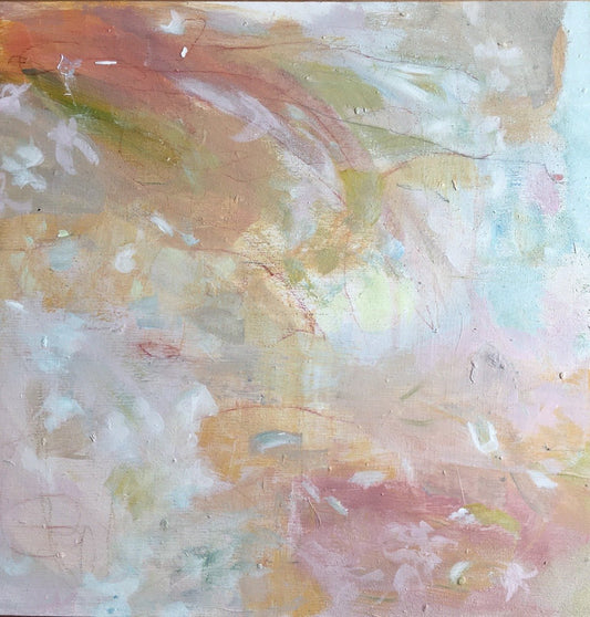 Jasmin in the Air—Abstract Painting by Beata Bosze Art