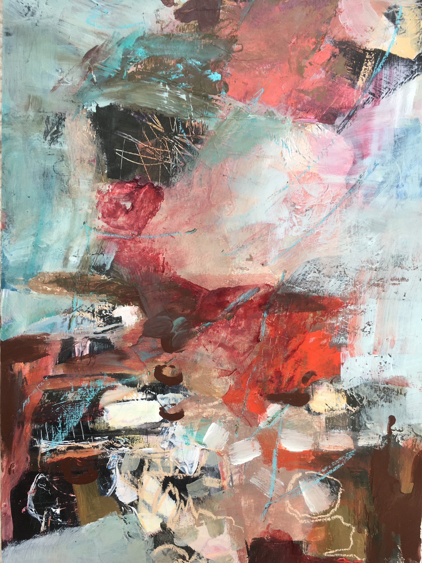 Float above this Difficult World - Beata Bosze Art