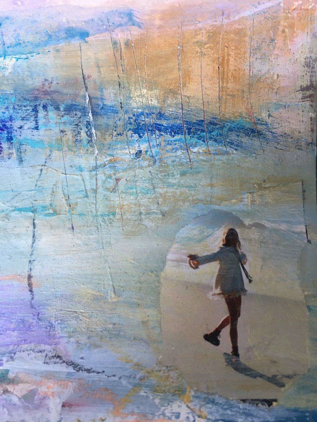 Dancing on the Beach - Beata Bosze Art