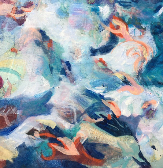 Dance in the Blue Light - Beata Bosze Art