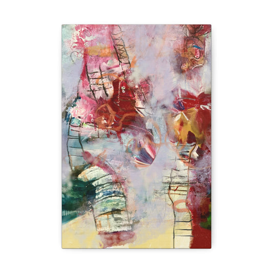 Ladder to Heaven on Canvas Stretched, 1.5'' - Beata Bosze Art