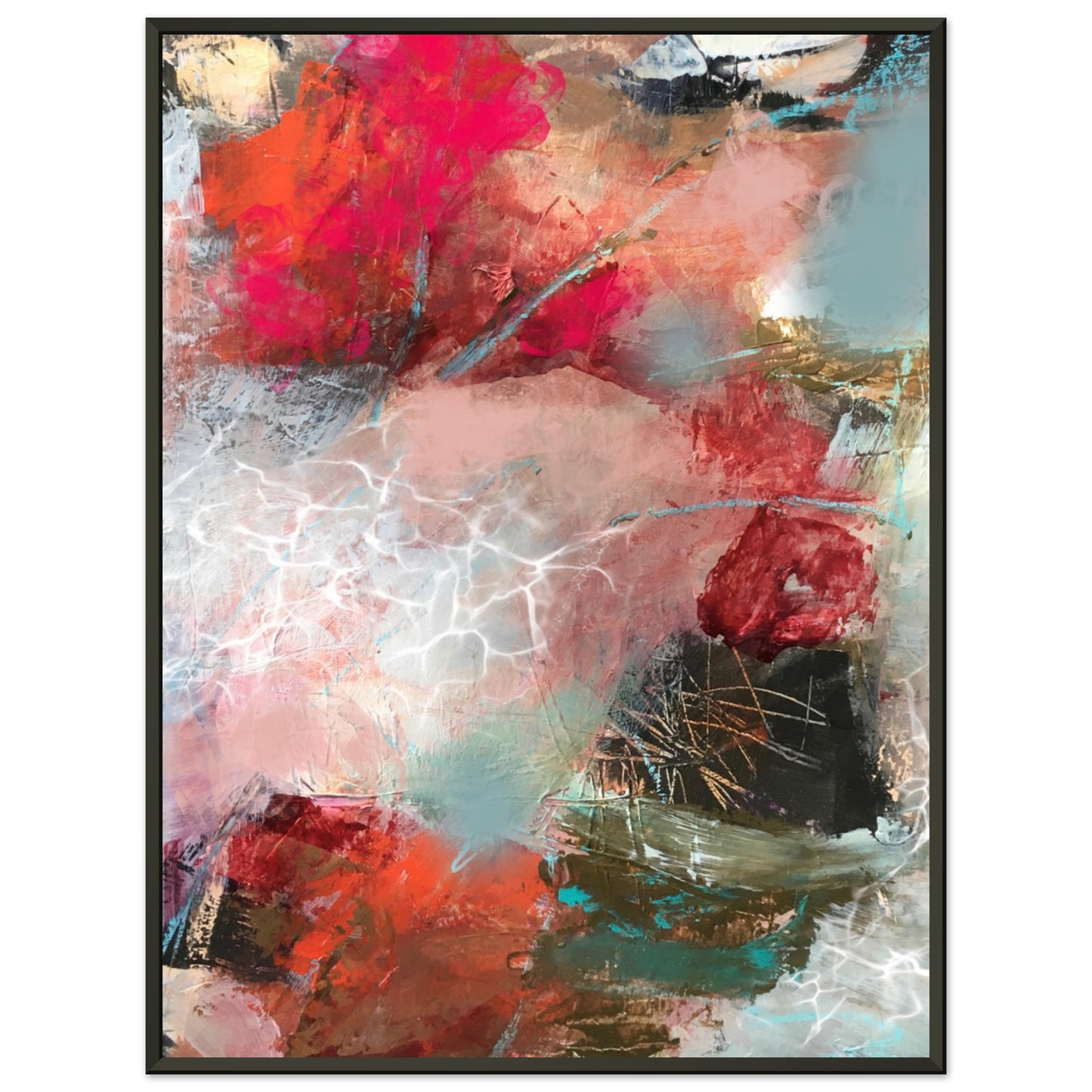 Float Above This Difficult World - Classic Matte Paper Metal Framed Poster - Beata Bosze Art