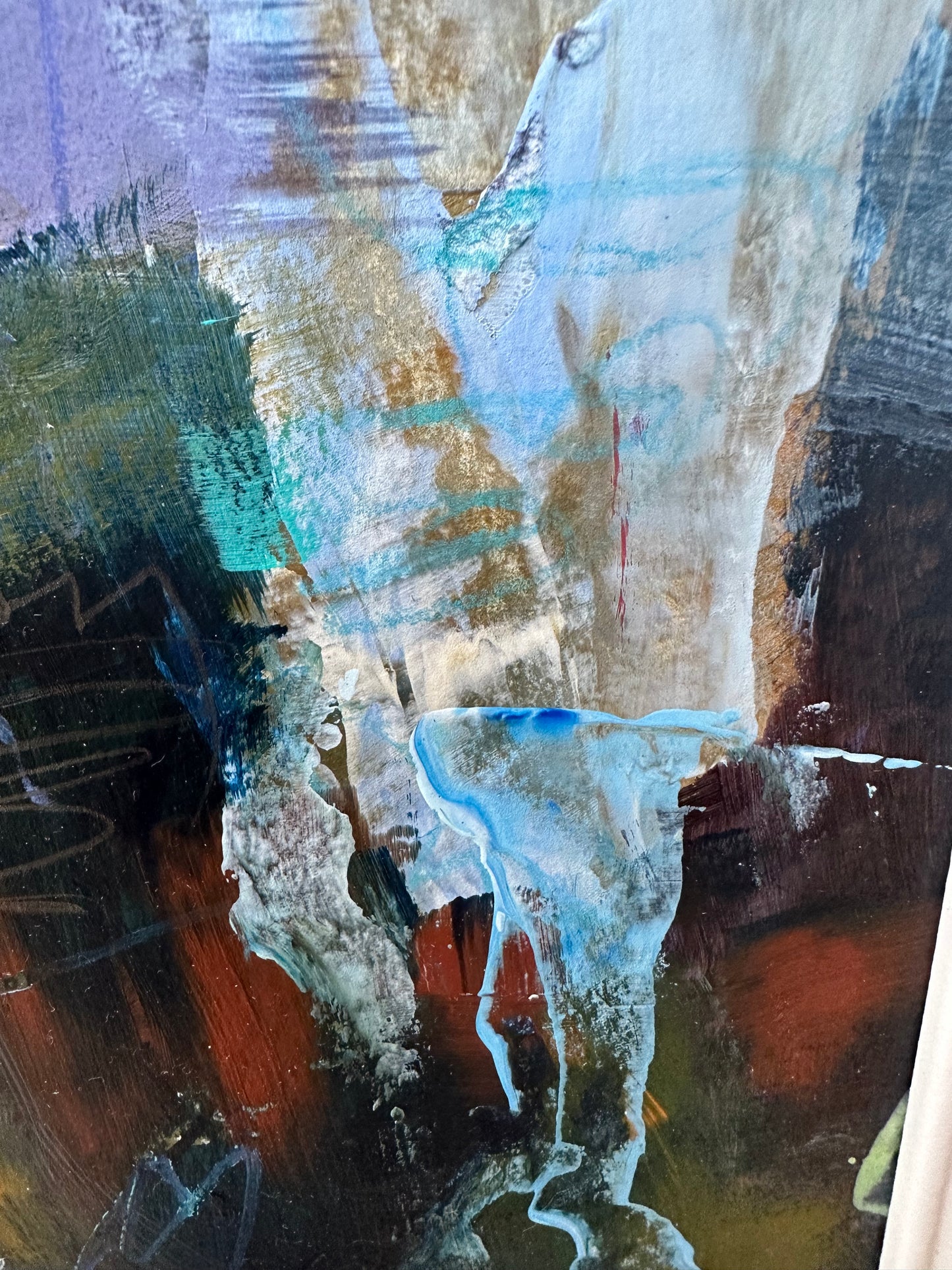 Sunset Cascade: A Valley's Breath - Beata Bosze Art