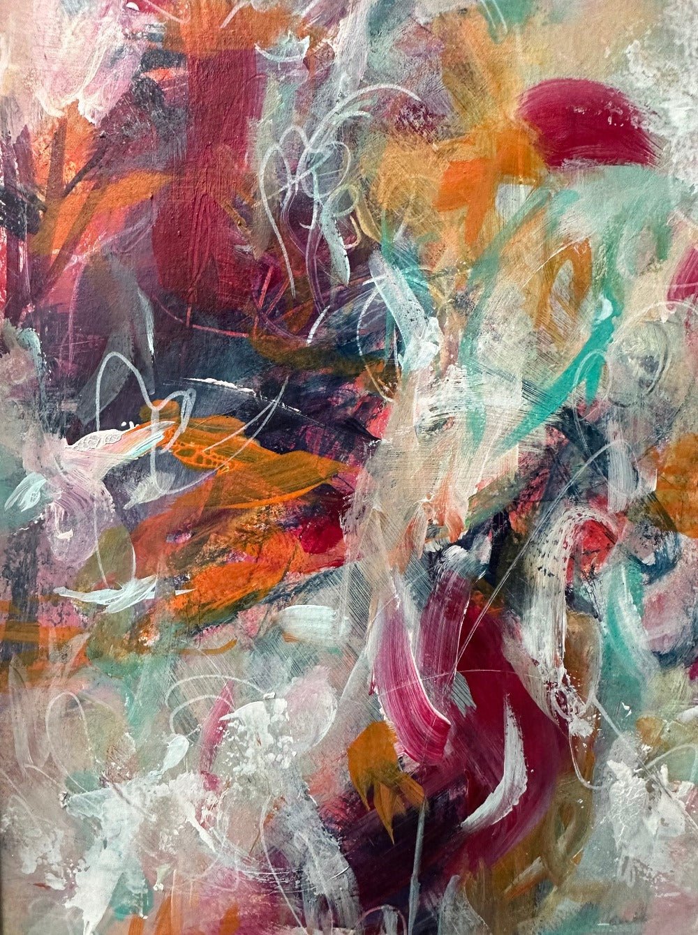 A Tango of Blooms - Beata Bosze Art