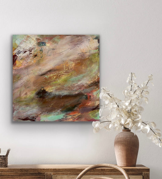 In situ abstract paintings