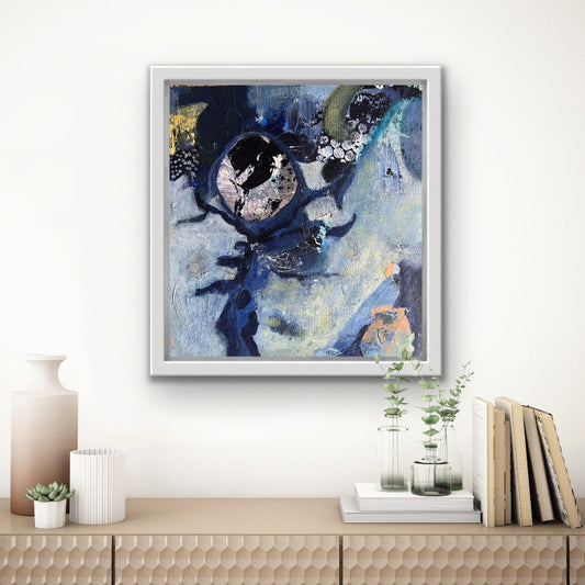 Memory Tree, abstract painting by Beata Bosze