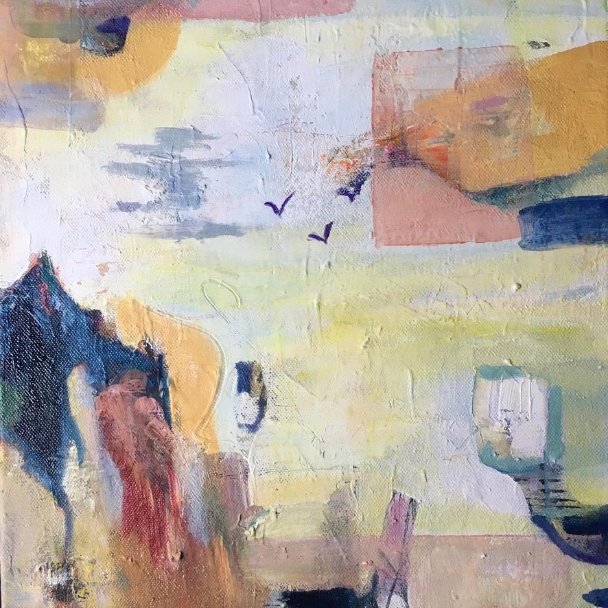 When the night summer breeze touches my skin - Beata Bosze Art