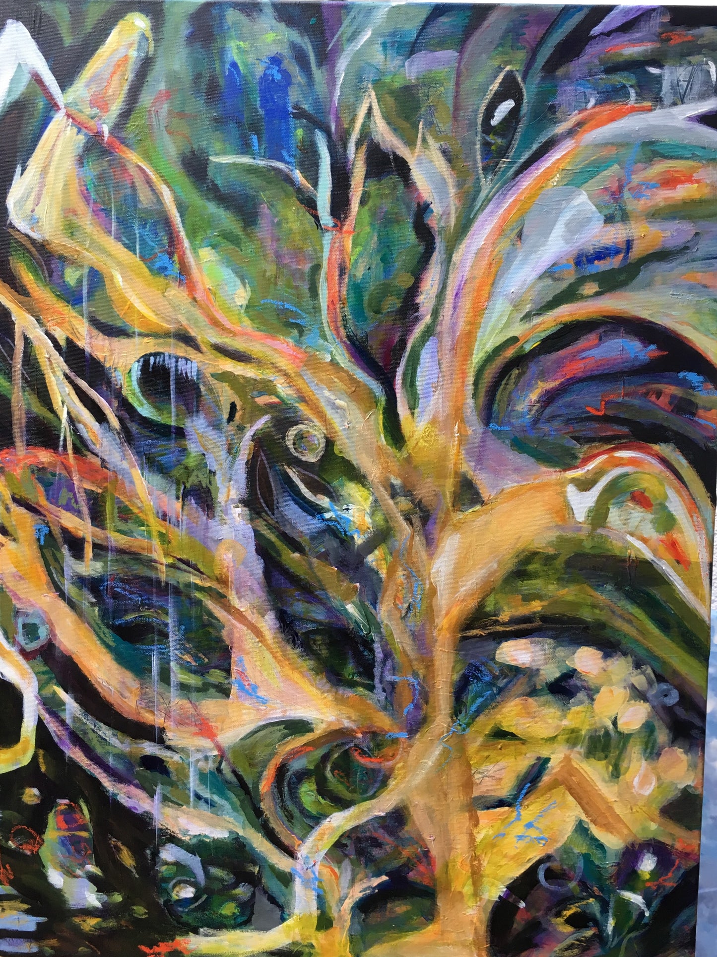 Morning view to the Rainforest - Beata Bosze Art