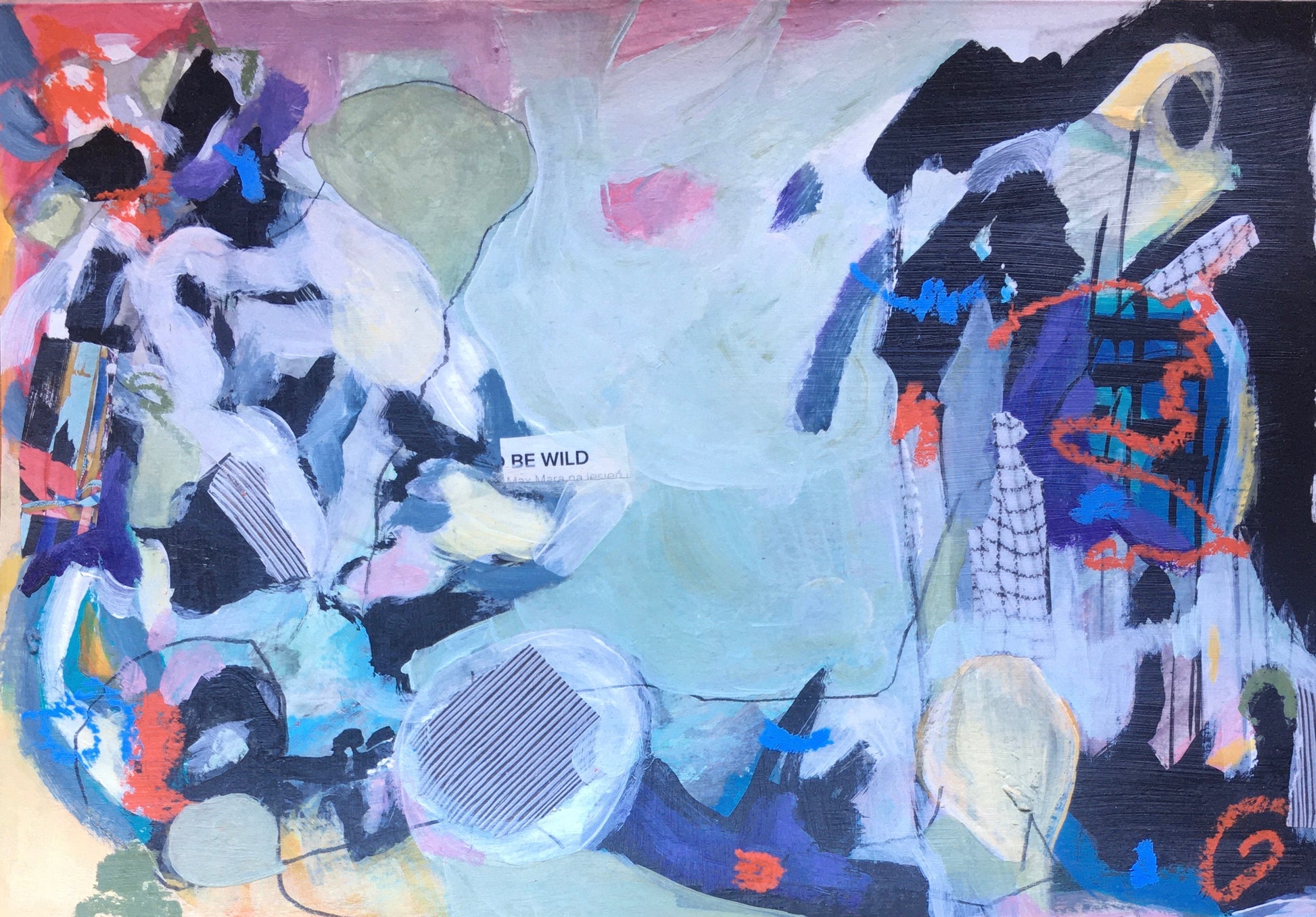 Be wild and laugh! - Beata Bosze Art