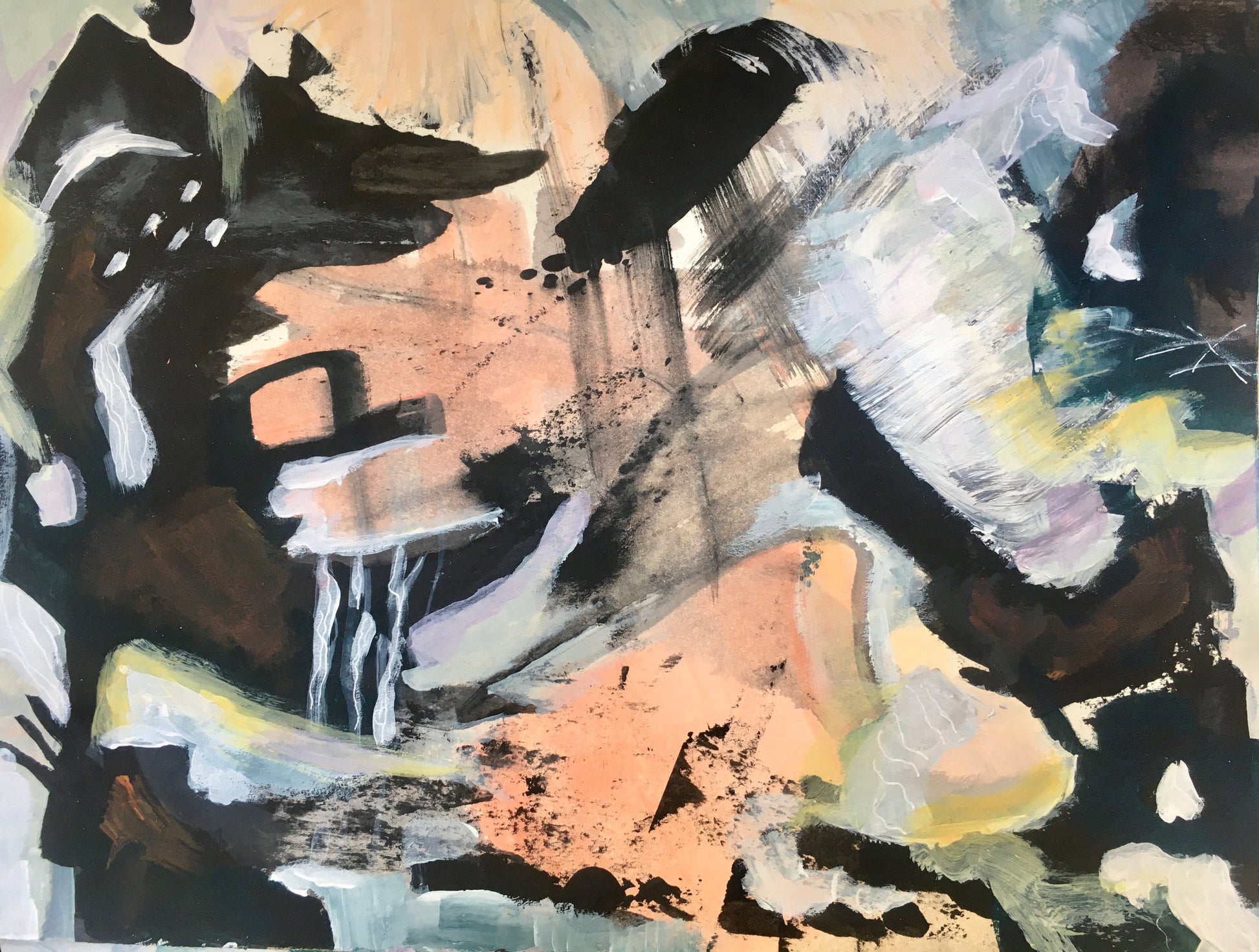 There's always sunshine above the clouds - Beata Bosze Art
