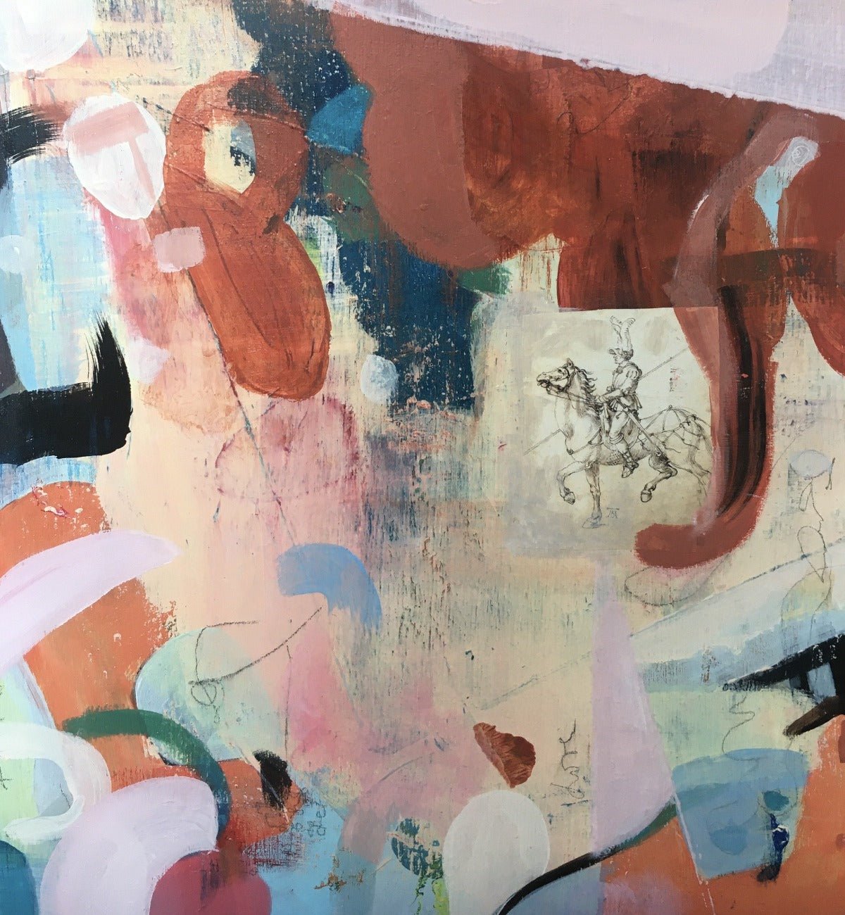 The Knight - Beata Bosze Art