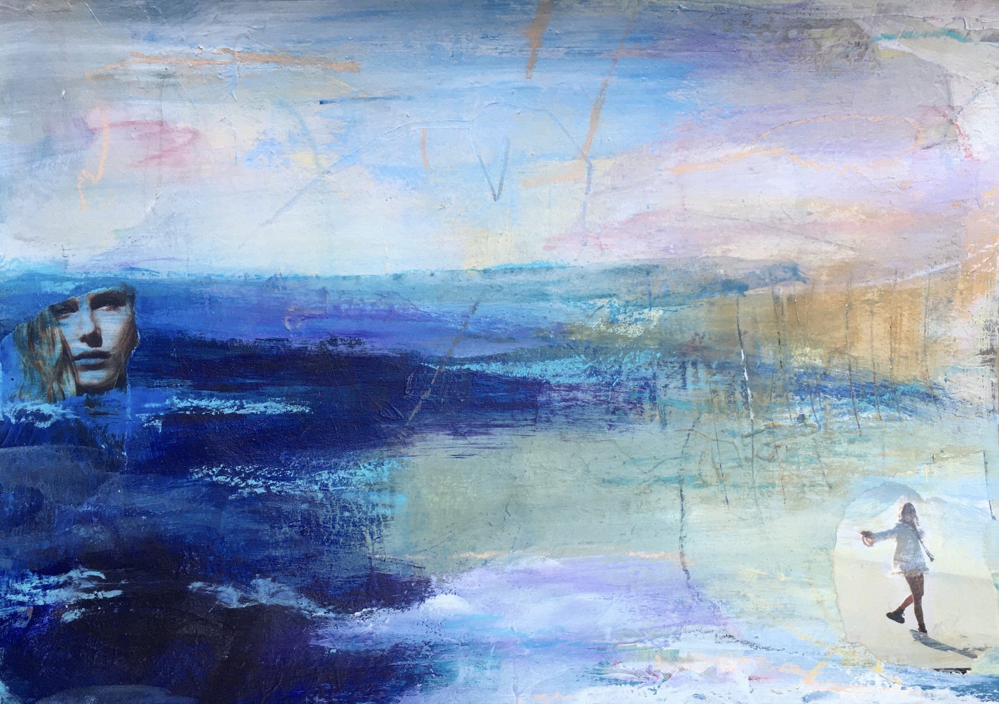 Dancing on the Beach - Beata Bosze Art